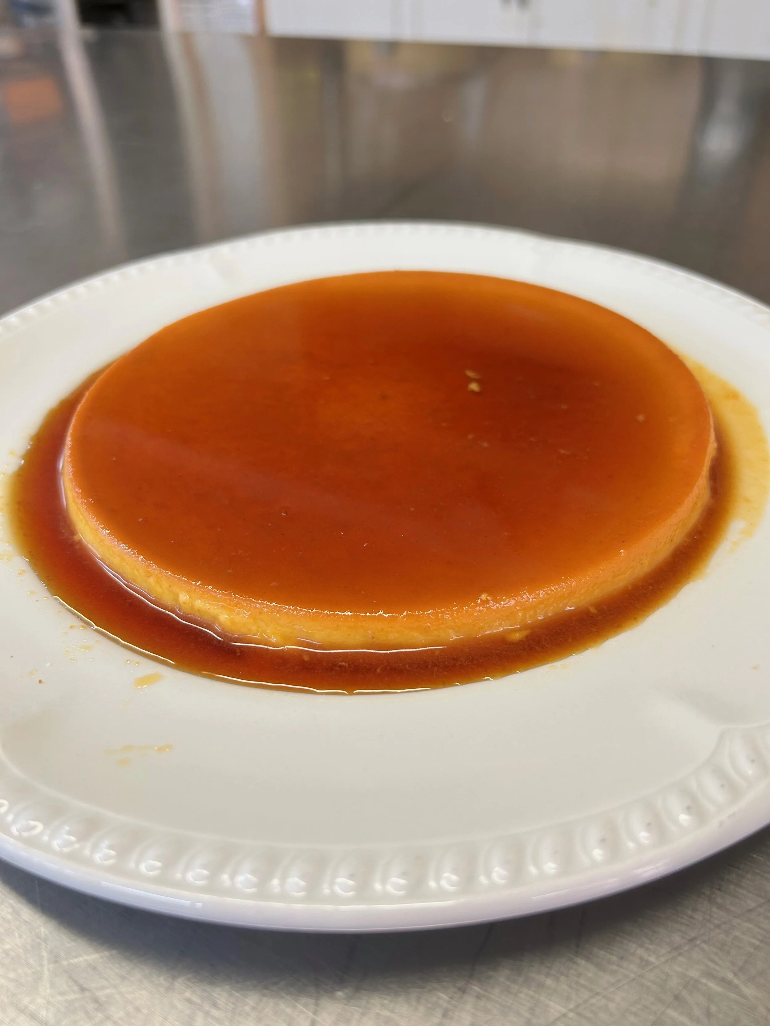 Kabocha Pumpkin Caramel Pudding