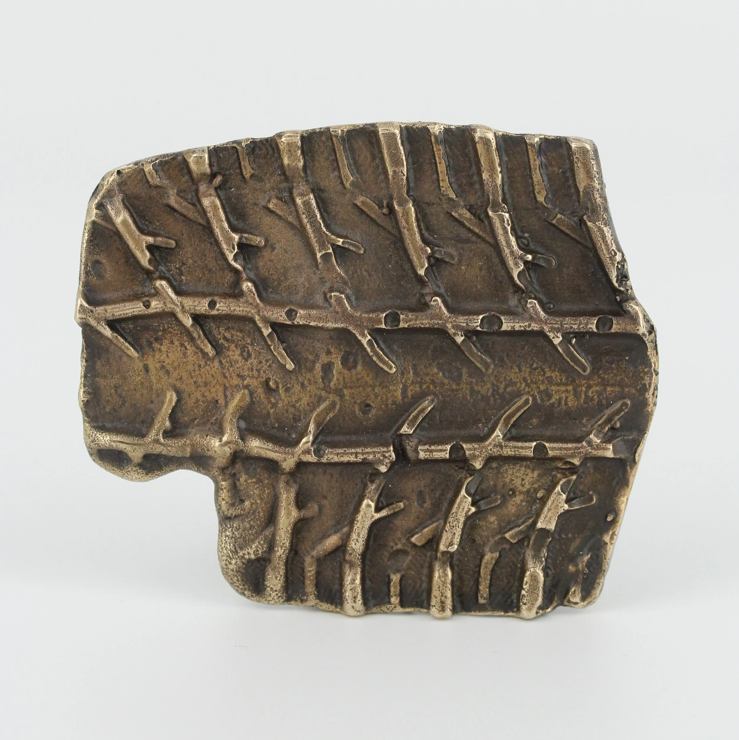 Bike track belt buckle