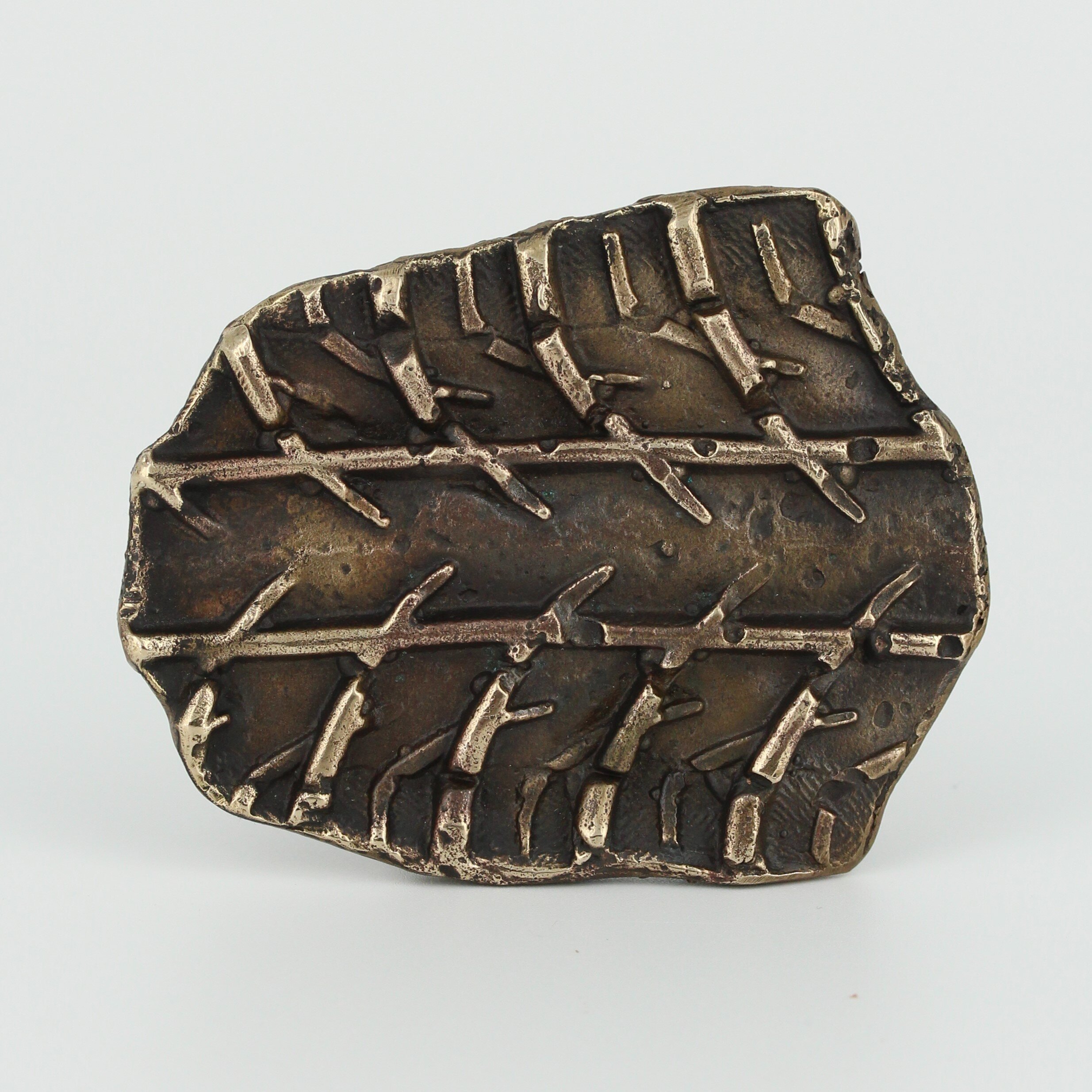 Bike track belt buckle