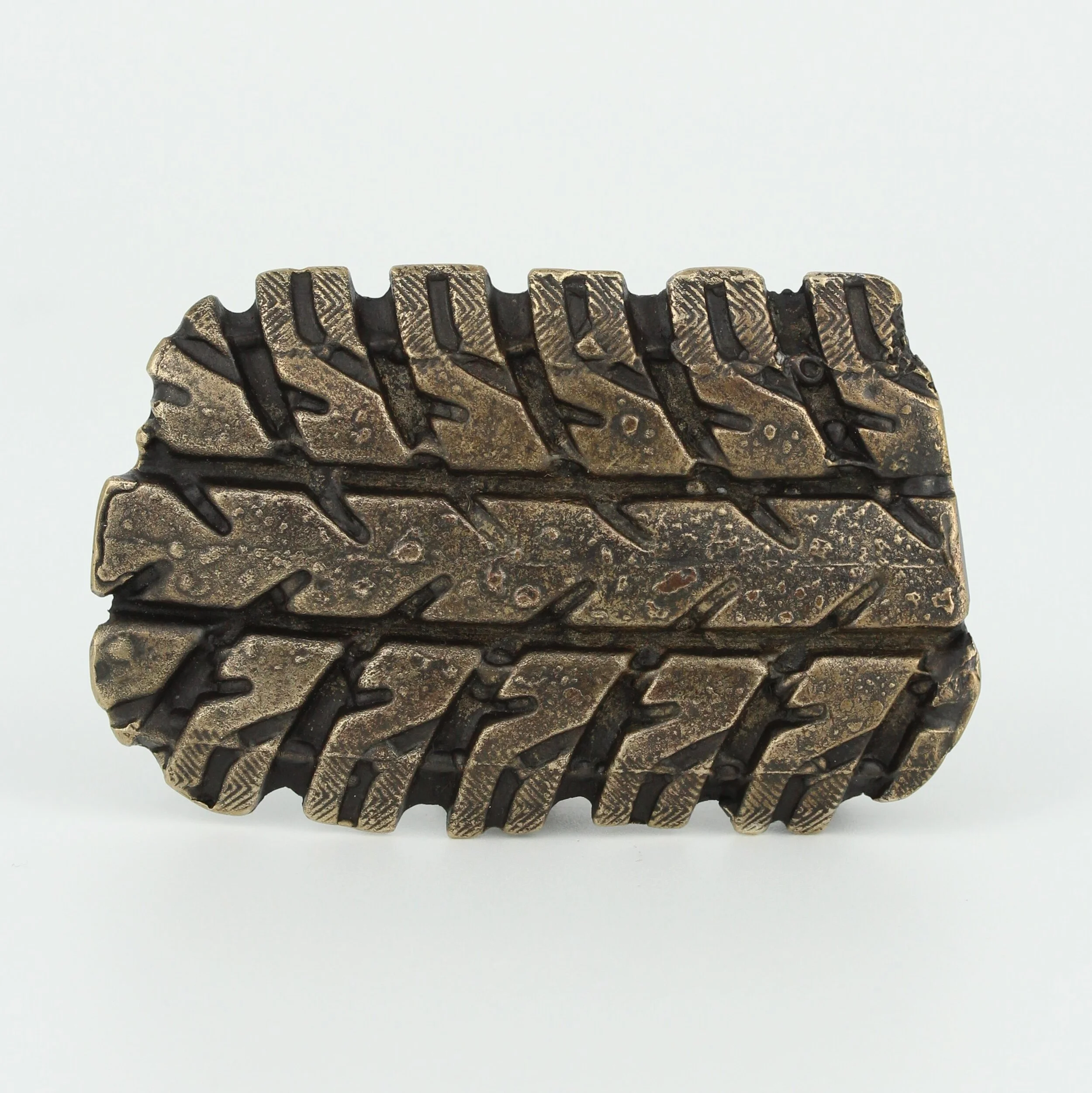 Bike tire belt buckle