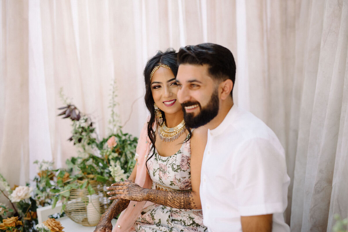   Sandstone Chiffon Backdrop ・  Riana Lisbeth Photography  ・  Blush and Co. Events  