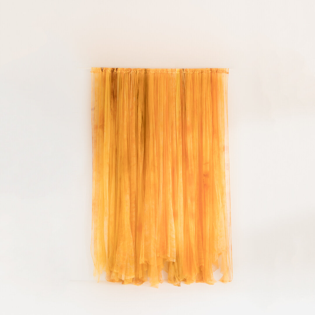  Marigold Rain Hand-Dyed Tulle Backdrop 