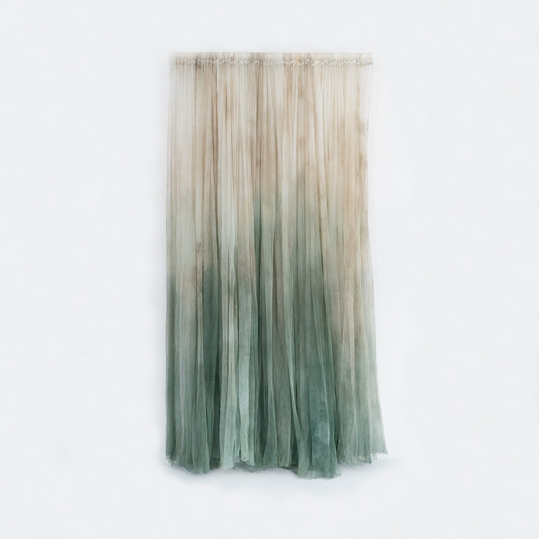  Sage Whisper Ombré Tulle Backdrop 