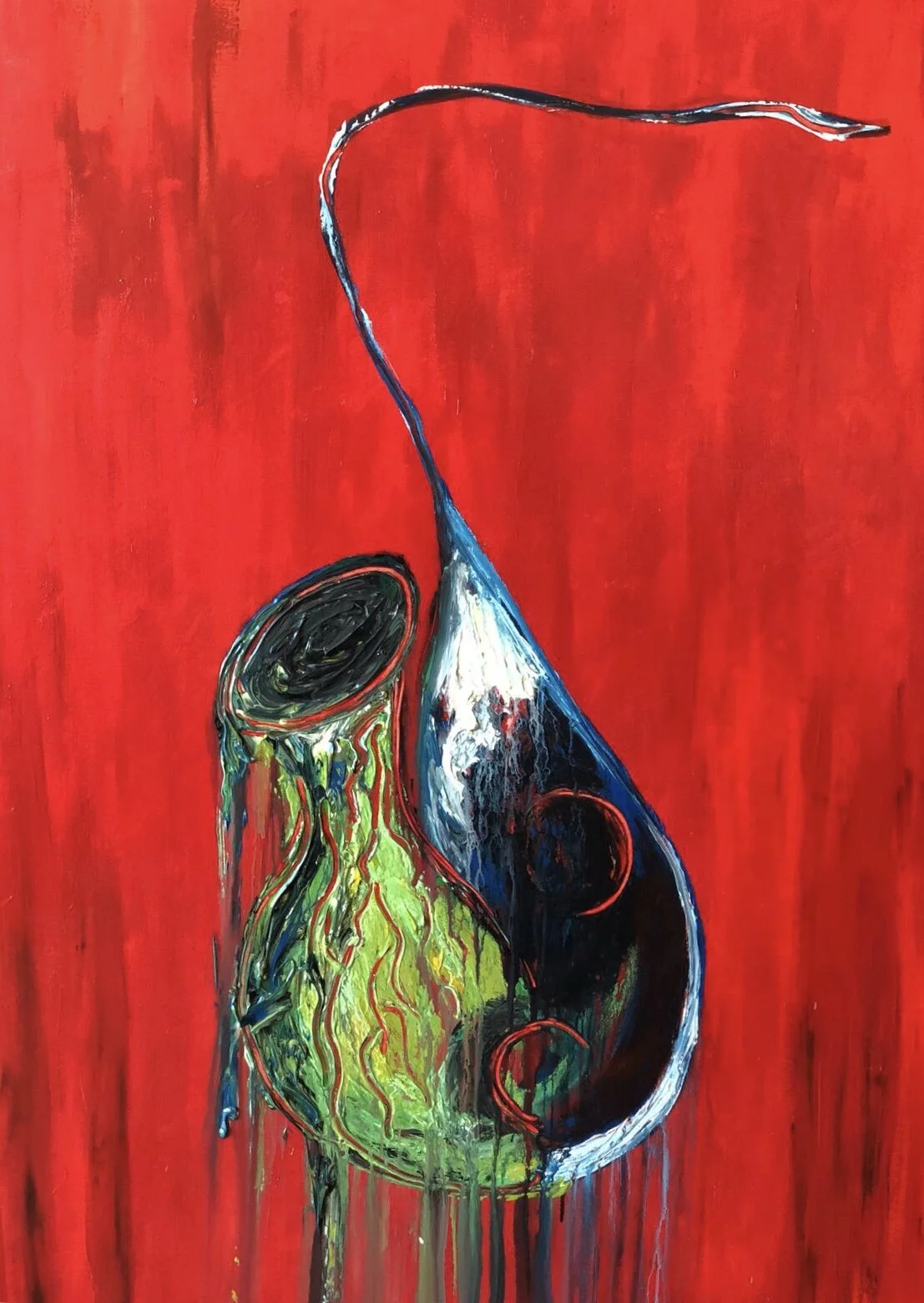 Red Sax - serie: “Musical Decomposition”