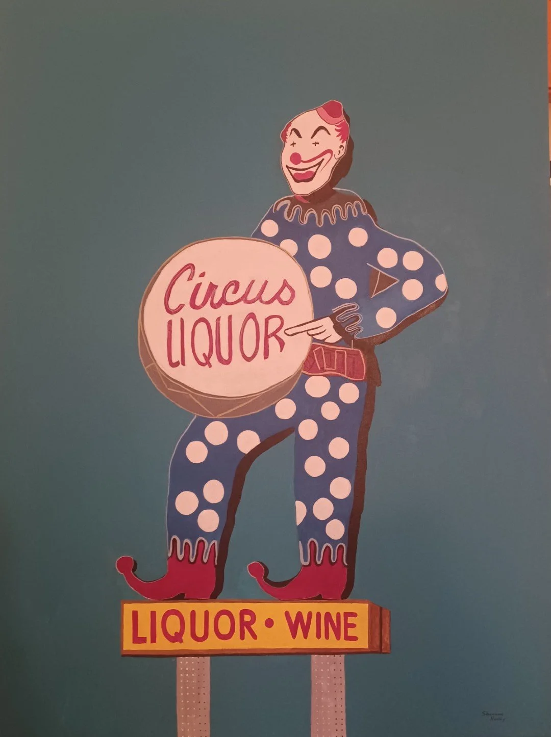 Circus Liquor Clown | Shannon Hurley