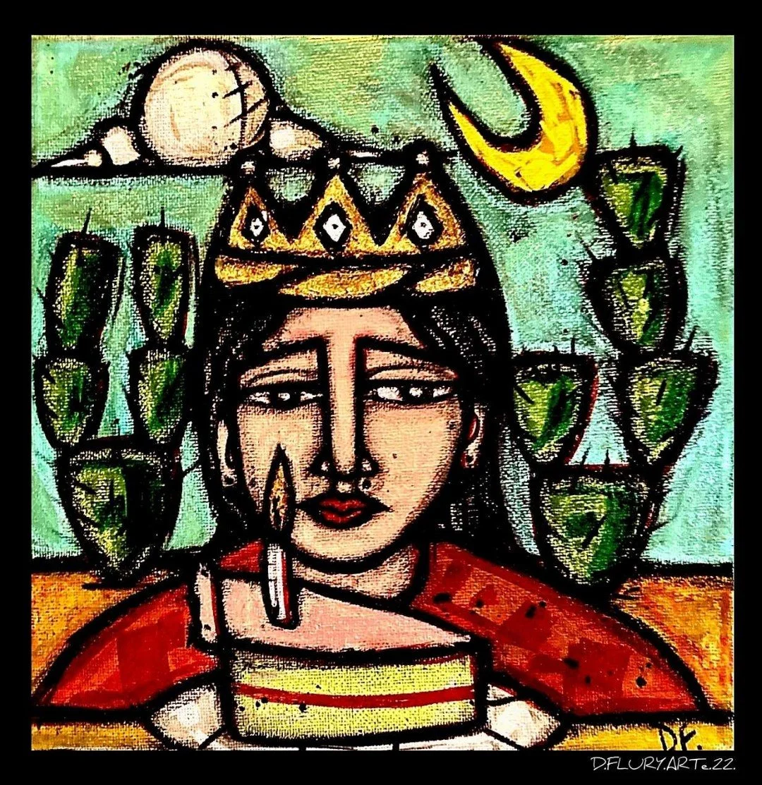 My Private Party (female with crown) | David Flury