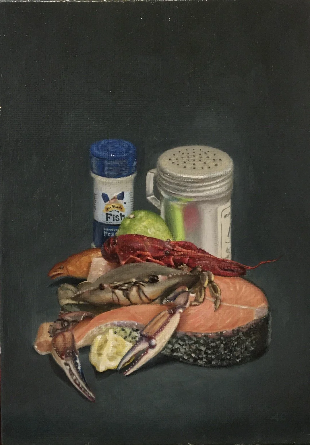 Salmon Steak | Art Carrillo