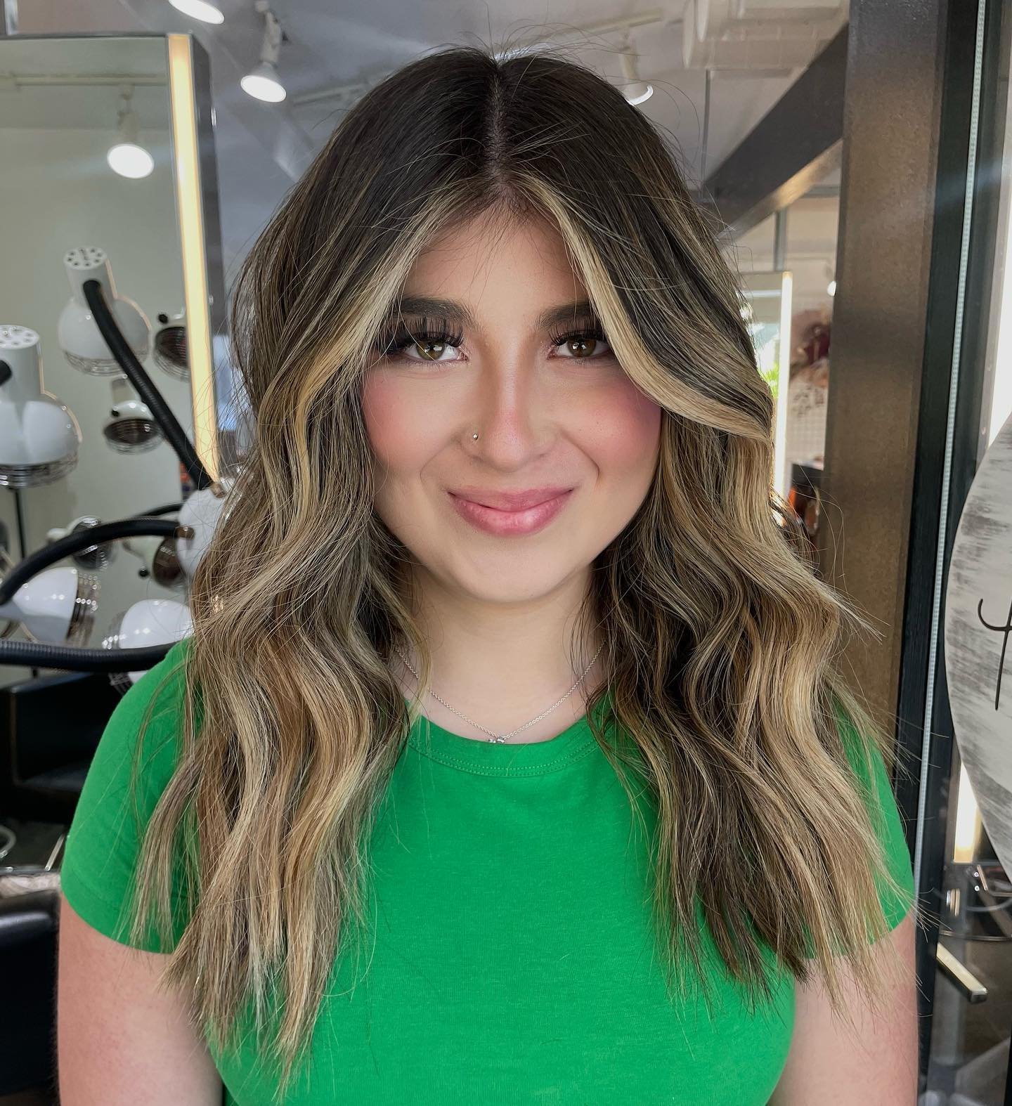 A Fresh 💰 Piece &amp; Cut by stylist: @kenziealya.hair