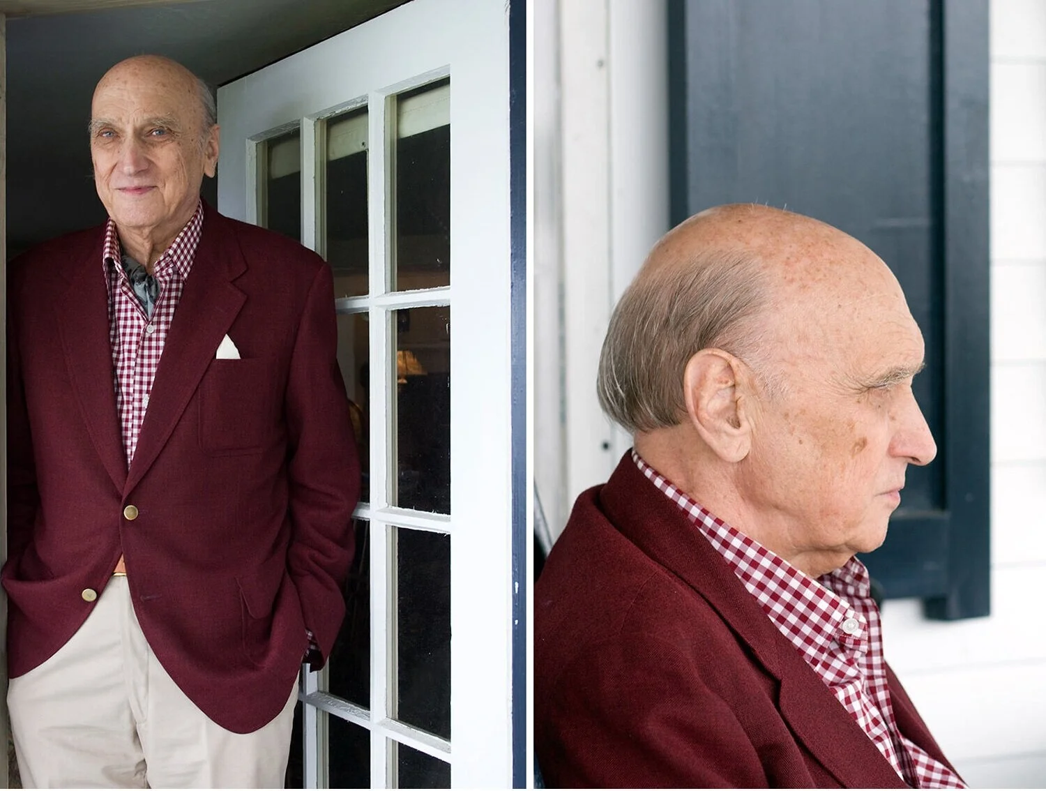W.R. Smyser, former U.S. diplomat to Germany, New Castle, NH (Stern Magazine)