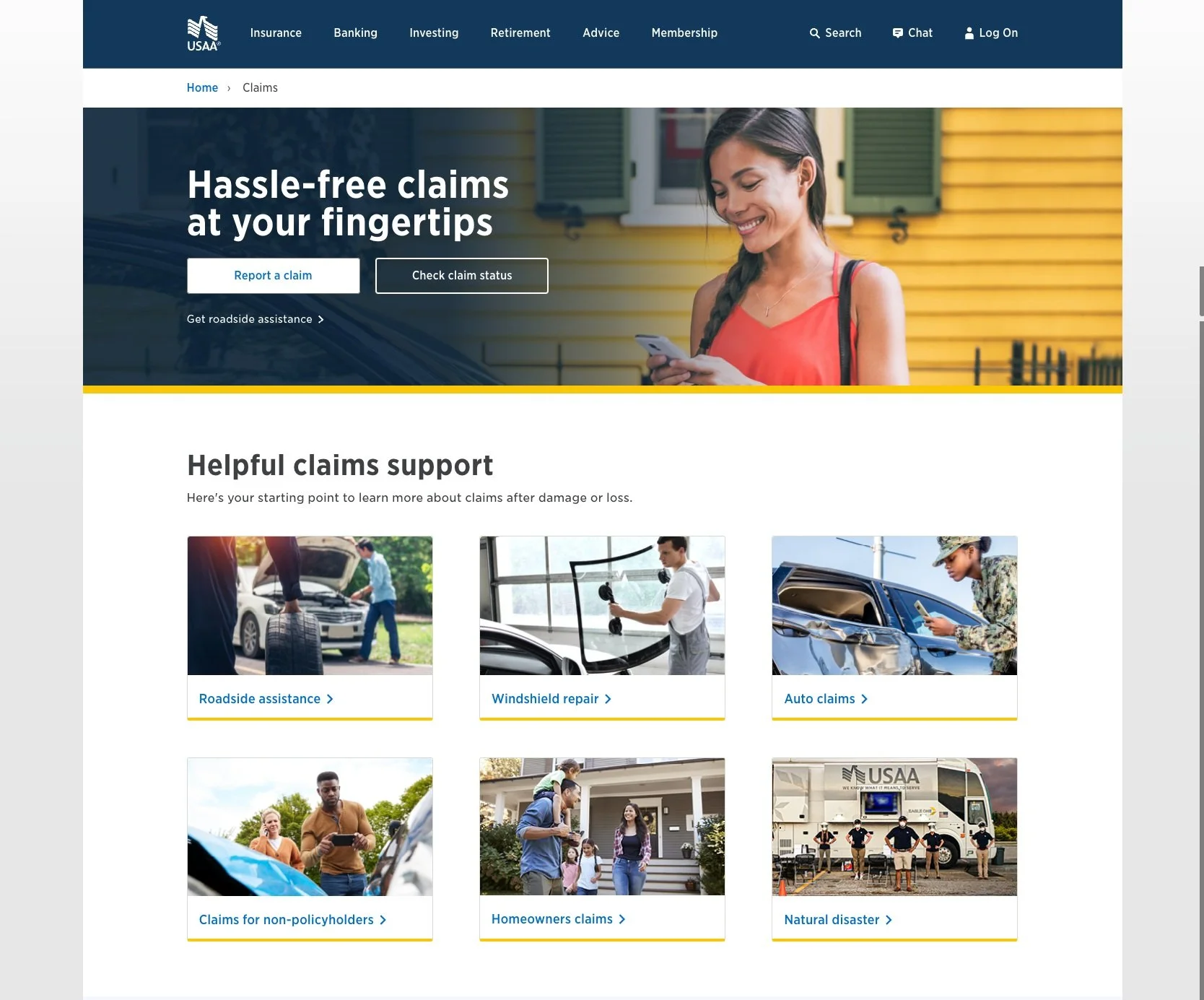 Content Strategy for Auto Claims