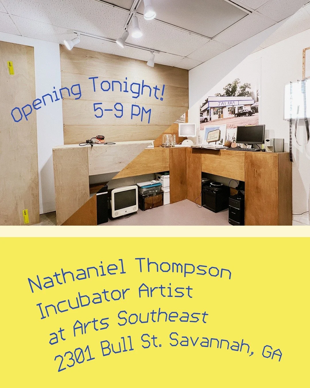 Tonight is the first, first Friday I&rsquo;ll be apart of @artssoutheast as the incubator artist! I&rsquo;m excited to share old &amp; new works and my plans for this space! I&rsquo;ll be here till Februrary, and my goal in this space is to use it as