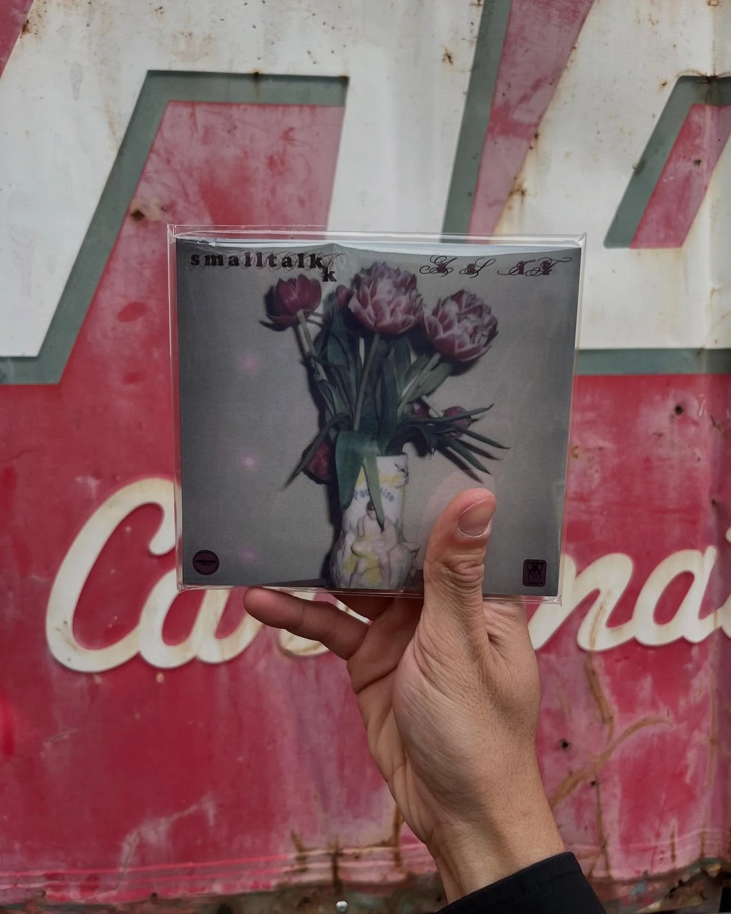 @smalltalkmakesmusic asked me to help with the cover art for their new album &ldquo;as if&rdquo; and it came out great!! We went through my archive of @polaroid photos and found that matched the vibe.

Limited edition of 50 homedubbed and hand-assemb