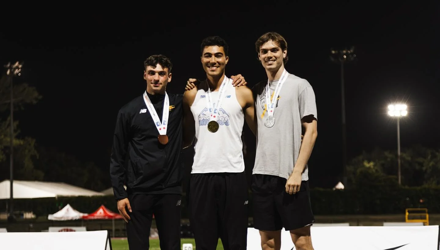 Redbirds take home hardware at nationals! 

Our men&rsquo;s 4x100 took the bronze this weekend  at the Canadian Track and Field Championships in Ottawa 🥉🥉🥉

Additionally, Robbie took home the silver medal in Long Jump with a PB of 7.49m 🥈

To top