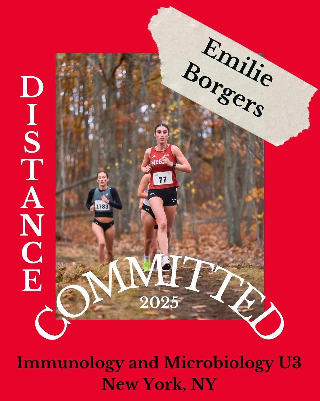 Introducing your 2025 class of XC/T&F Martlet rookies ❤️🤍