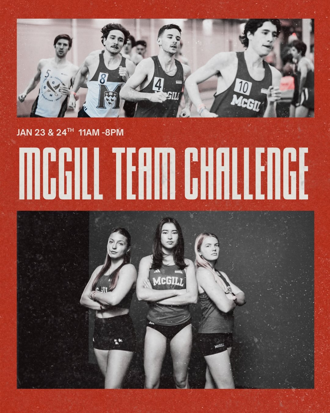 ALL IN FOR TEAM CHALLENGE 🔥🔥

Your Martlets and Redbirds are fired up and ready to SHOW OUT this weekend on the home track. 

This weekend. Don&rsquo;t miss it.