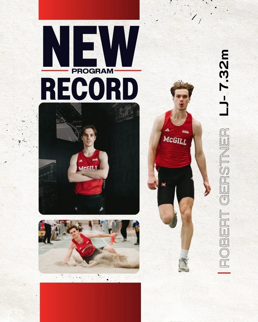 BIG GERT DOES IT AGAIN!!!🔥🔥💯 Robbie made massive moves in Manitoba today, smashing the previous school record from 1996! That's right, a THIRTY YEAR OLD RECORD DOWN! And this is just the beginning. ⚡💯👏🚨
