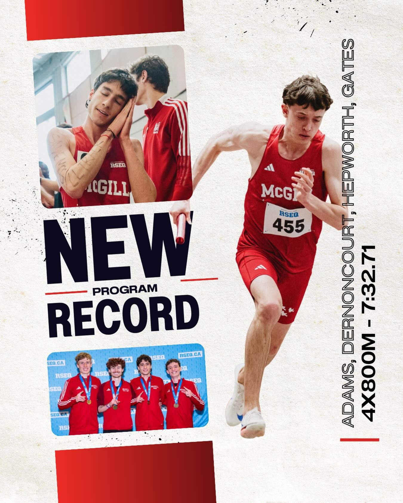 4x8? More like 4xATE!!! These fellas slidddd to not only a school record, but an ALL TIME RSEQ RECORD🤯🤯 Nap time&rsquo;s over kids, you CAN&rsquo;T sleep on this team for the DUBBB🔥🔥