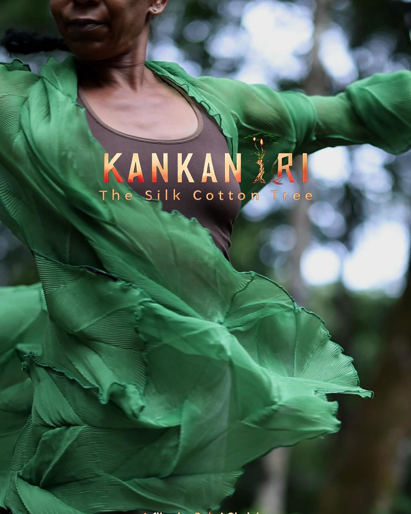 This is poster #3. Credits didn&rsquo;t fit for IG. #4 is the one we chose!!! Coming soon.  Hope to see you @harlemfilmfest May 16, 3.30 pm Tickets are FREE, link in Bio!  Or here: http://bit.ly/4a7ZFSO

KANKANTRI The Silk Cotton Tree
by Gabri Christ