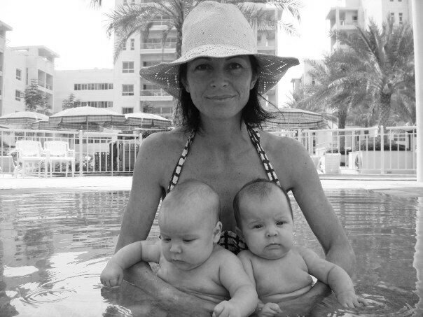 Me and twins in pool.jpg