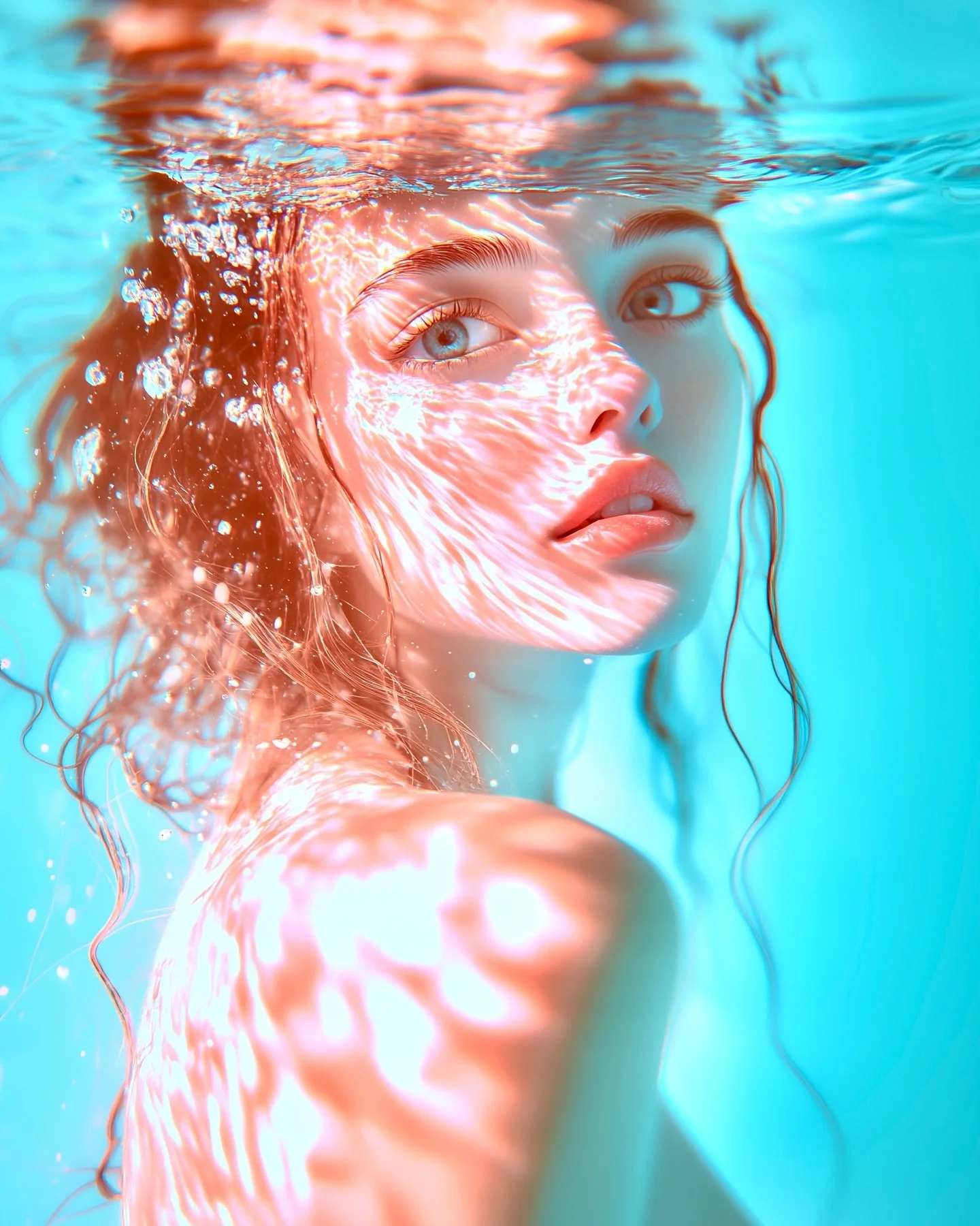 Surreal underwater photography
*When you don&rsquo;t want to get wet for an underwater photograph..

幻想的な水中フォトグラフィー
*水に入らずに水中写真を撮りたい時は...