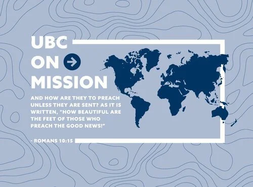 UBC Mission Update - 2021, Issue 7