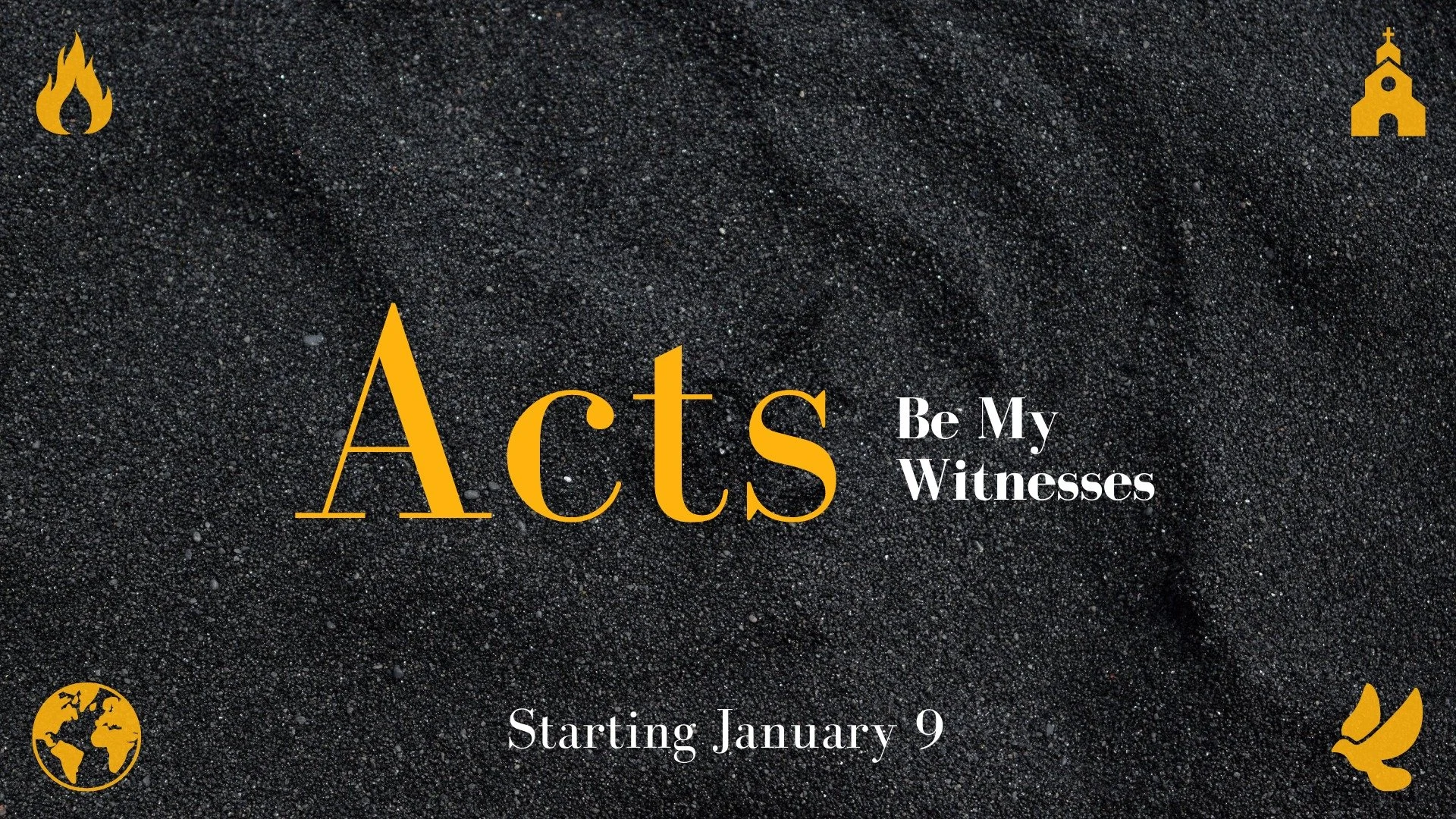 Acts - Week 1