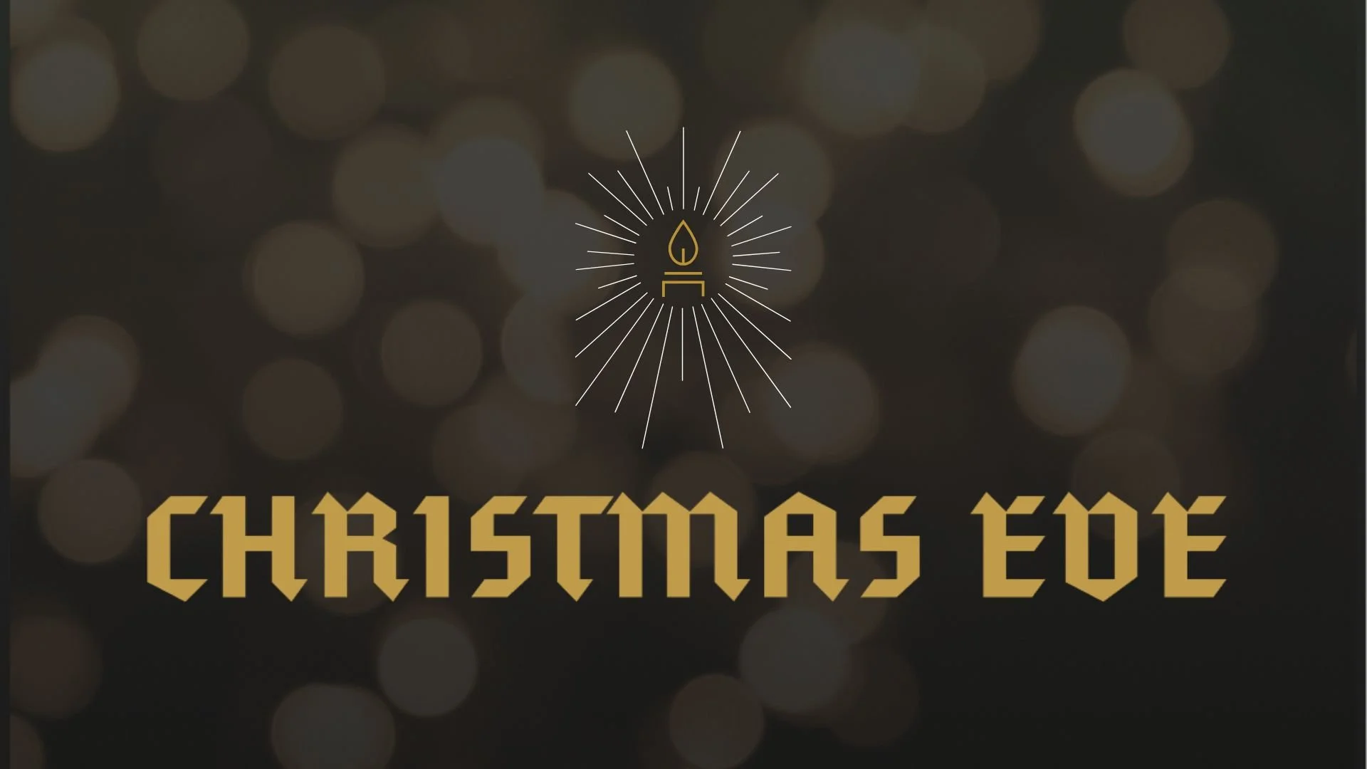 Christmas Eve: Luke 2:1-12