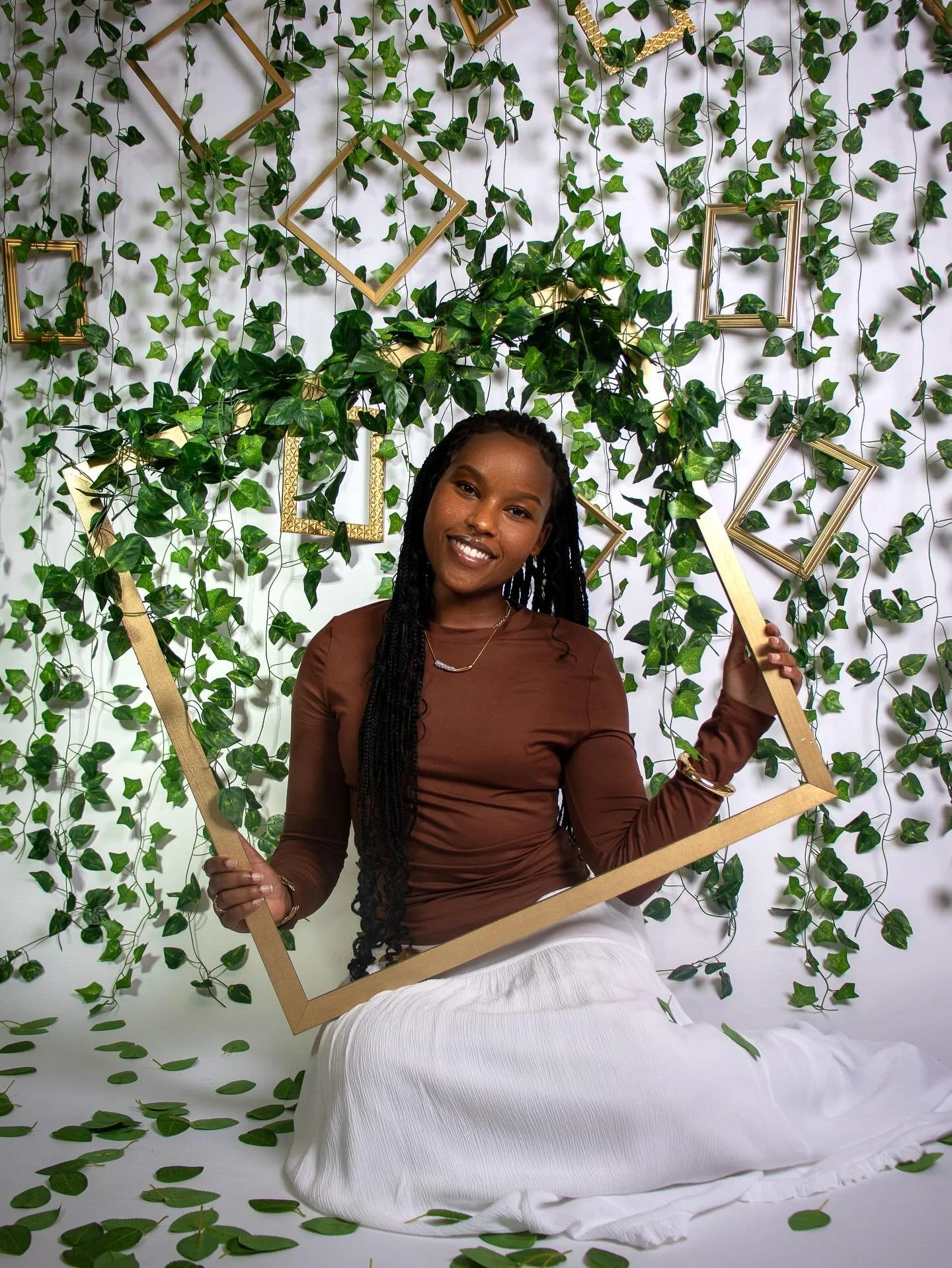 Green &amp; brown like the earth, gold like the sun 🤎
Model: my Mase 💚 @ka_mas3 
Photography, set design, &amp; creative direction by yours truly