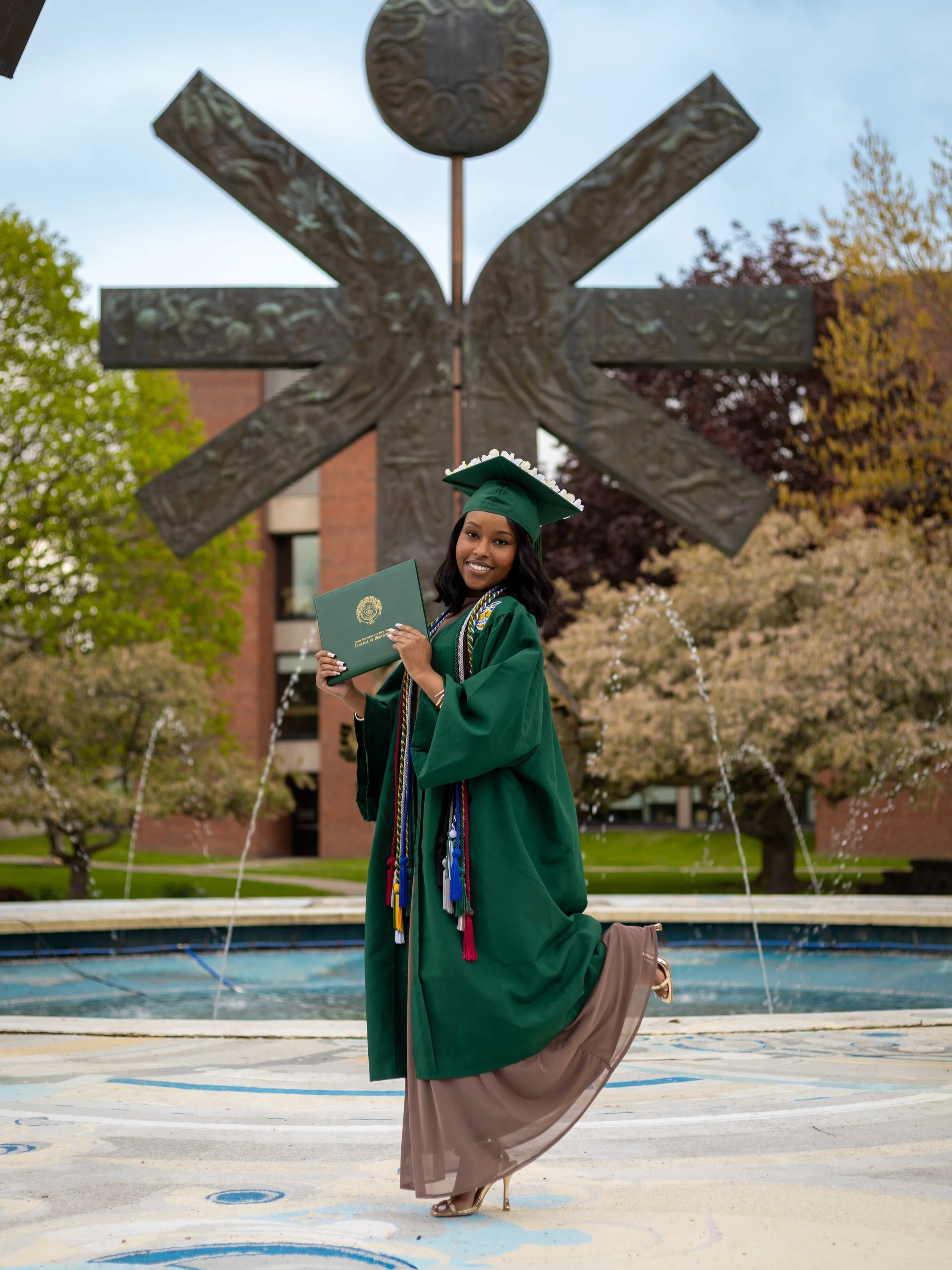 For the last few years, I had the privilege of being the coordinator of SUNY Brockport&rsquo;s Fannie Barrier Williams Scholars program, @brockport_fbws. My honeys graduated last week and I was even more privileged to be able to take some of their gr