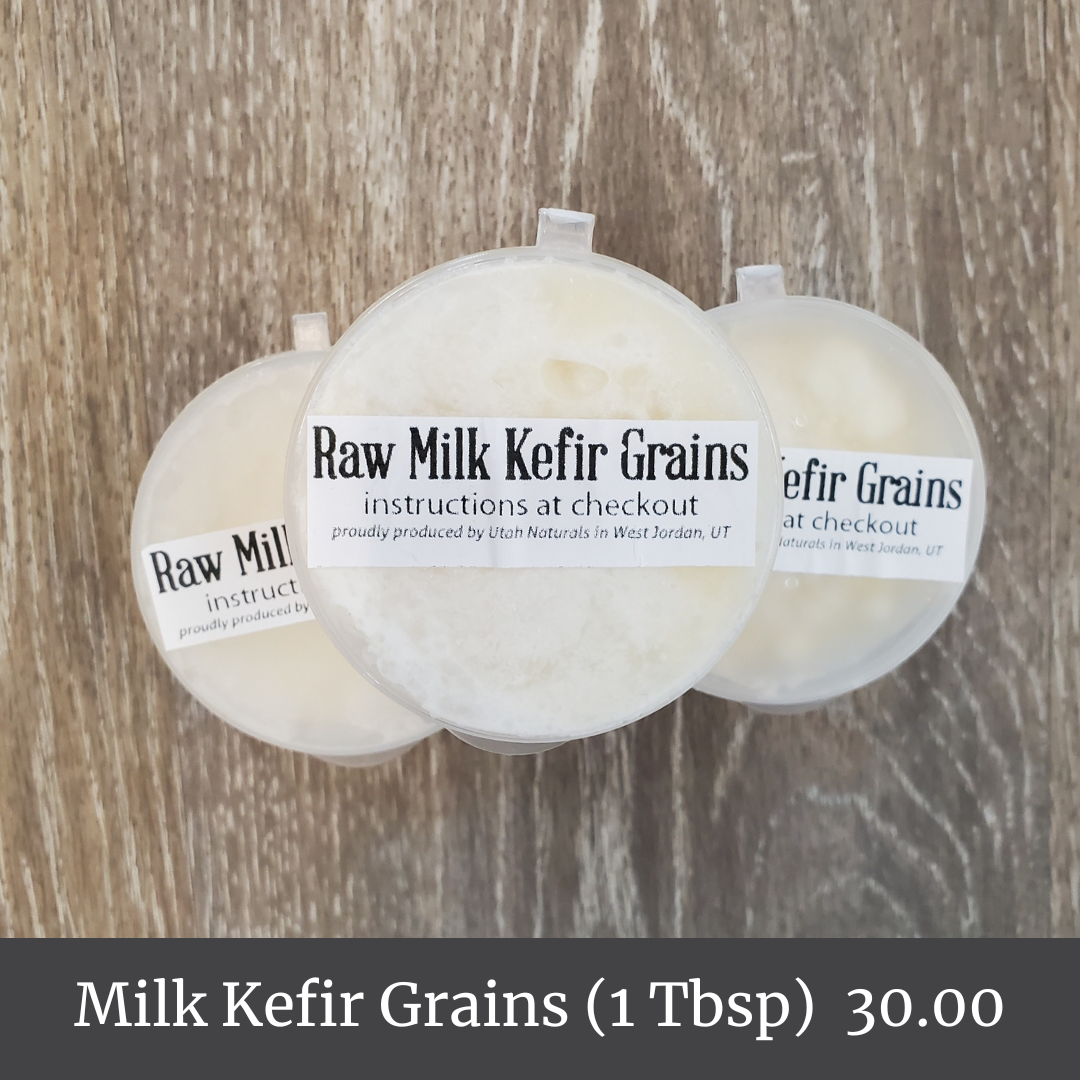 Raw Milk Kefir Grains