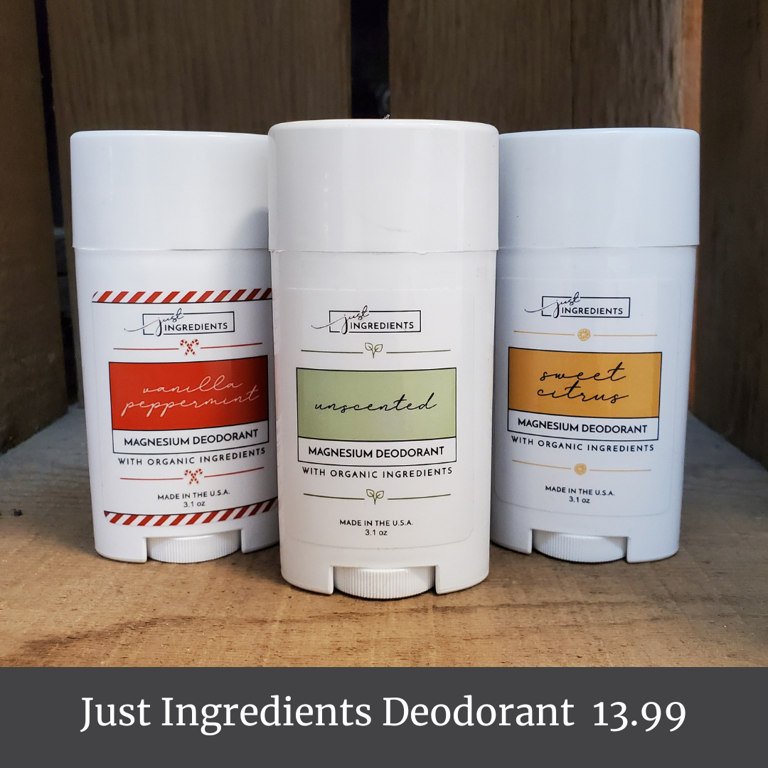 Just Ingredients Natural Deodorant