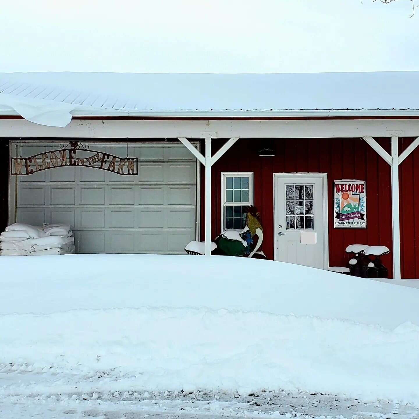 CLOSED TODAY! 

We have been digging out all morning but there is SO MUCH snow and we're not done yet. 😵&zwj;💫 We still are working on feeding animals and other chores, plus our parking area is very icy - we're concerned about everyone driving on i