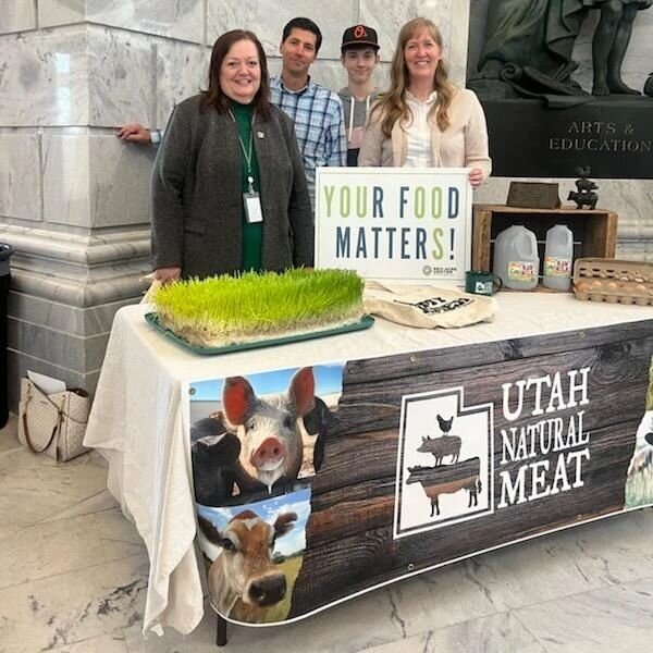 This week we joined farm friends and local producers at the Utah State Capitol for Red Acre Center's &quot;Day on the Hill&quot;. This event spotlights our small ag community by giving us the opportunity to speak with the representatives there for th