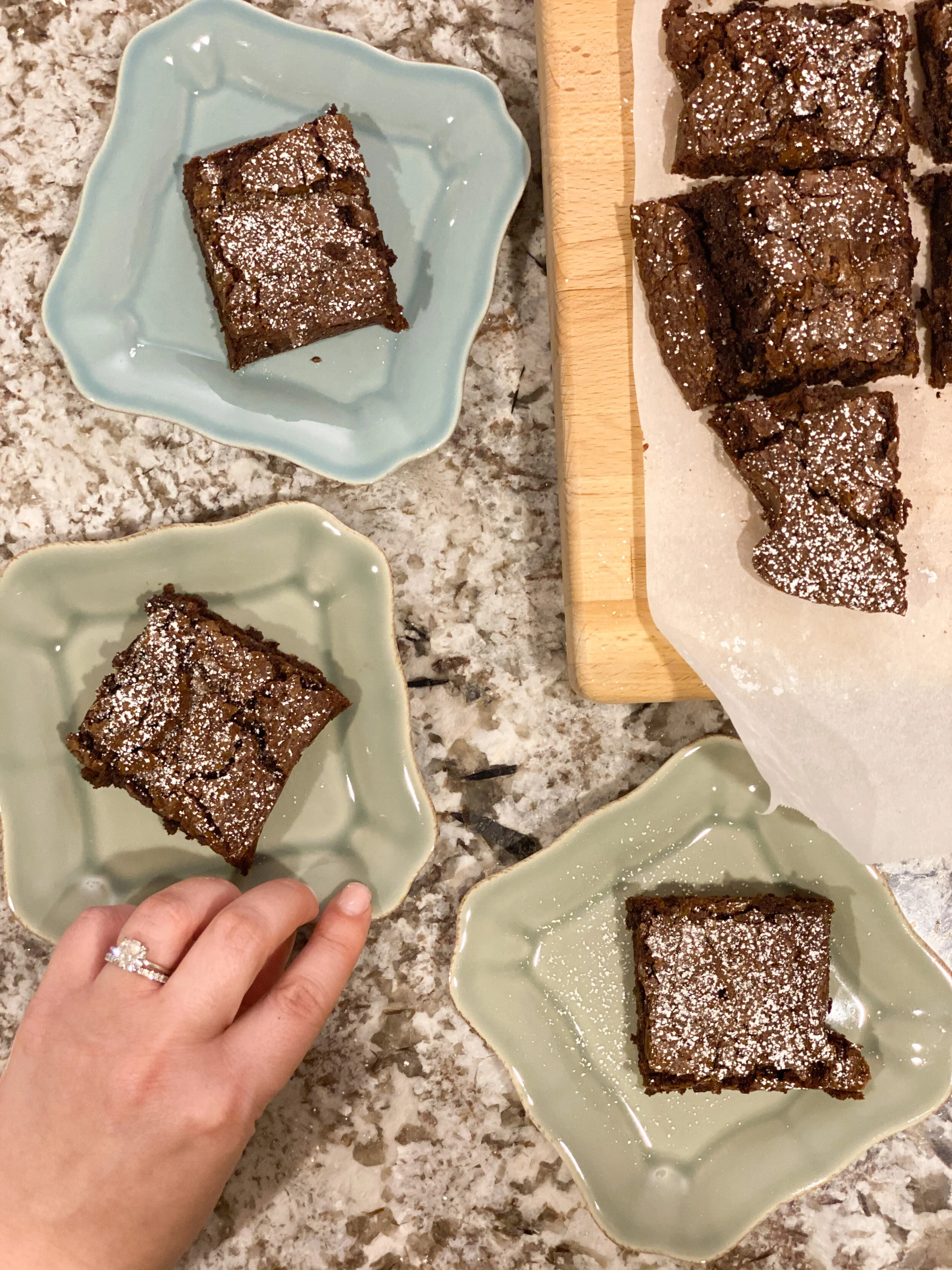 Crinkle Top Brownies