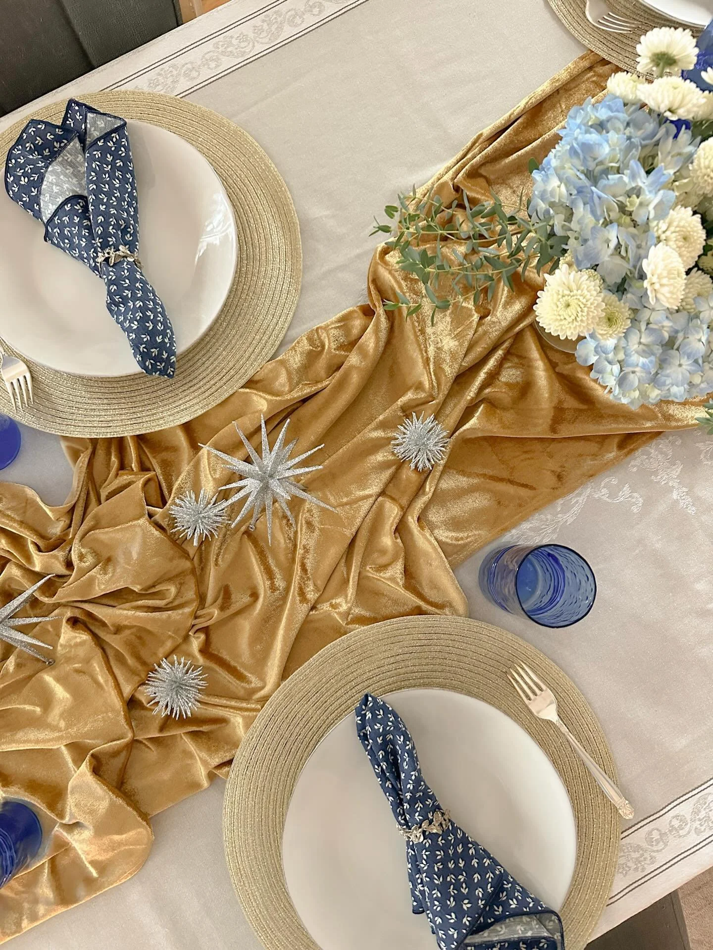 Last years Hanukkah tablescape ✨