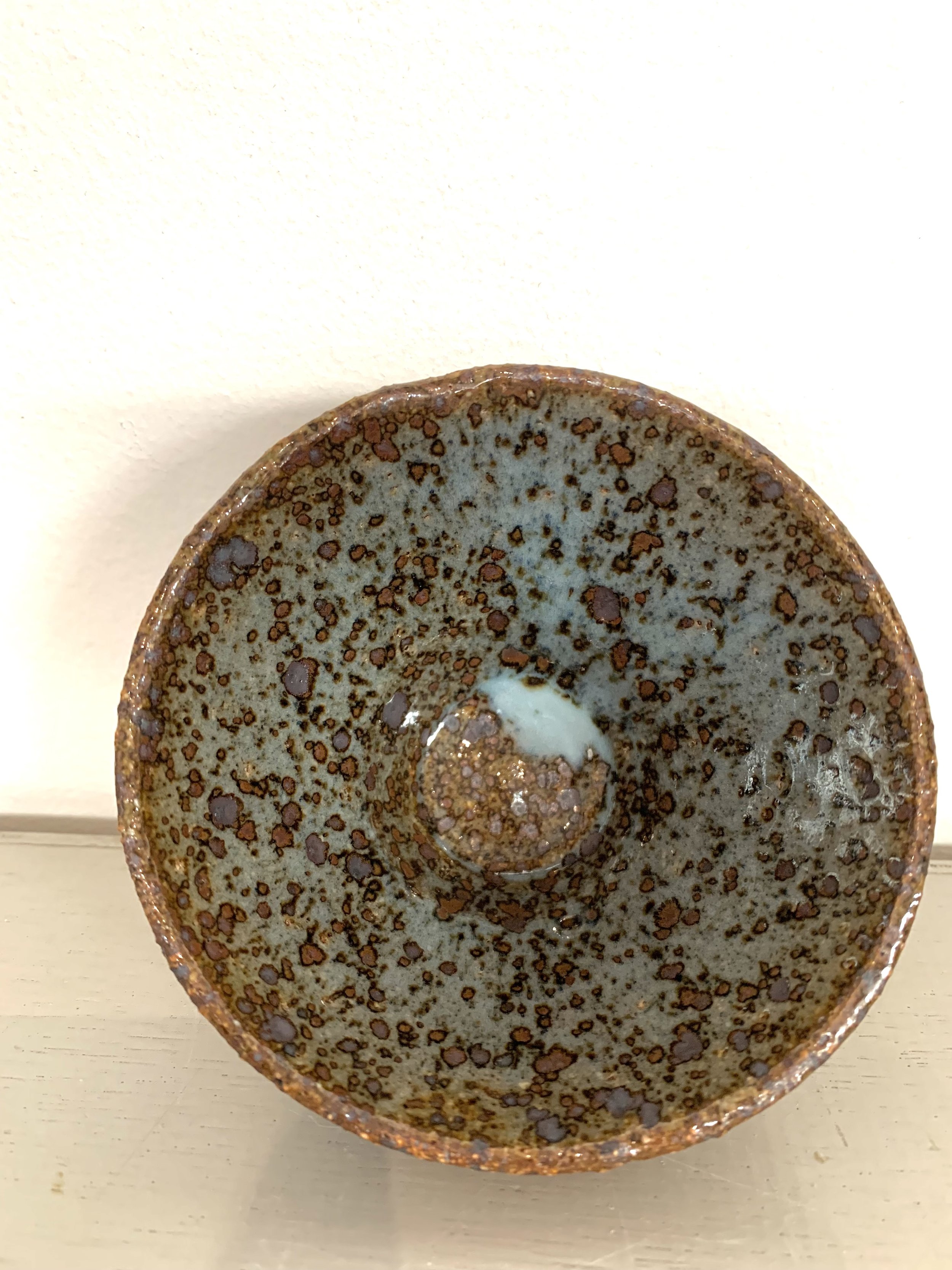 Small bowl, reduction fired stoneware
