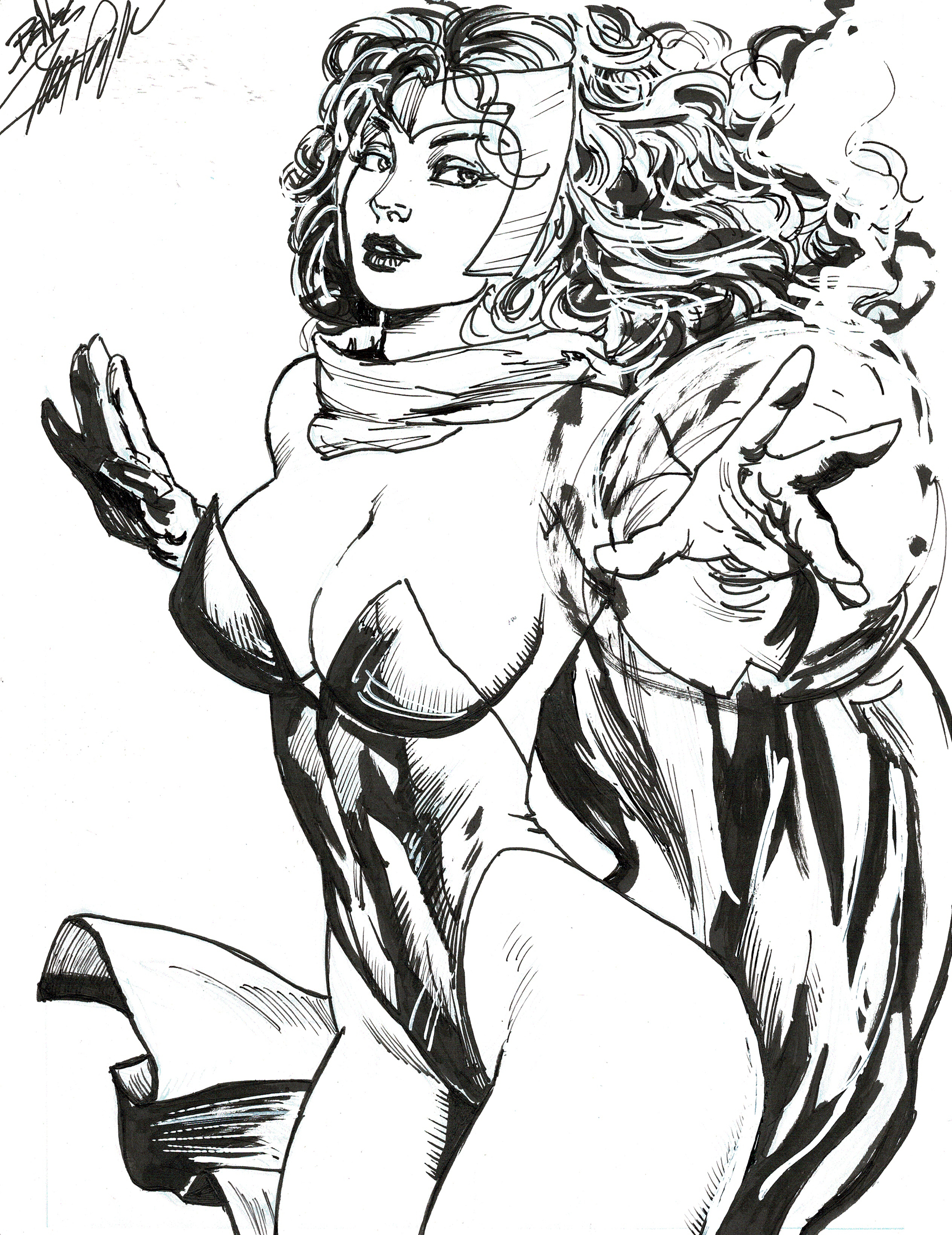 Scarlet Witch (Ink)
Benes Pencils