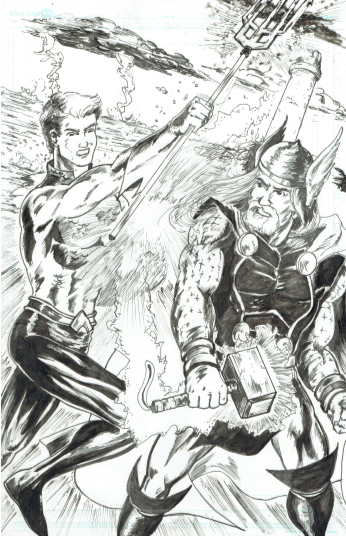 Thor+vs+Aquaman+%28inks%29.png