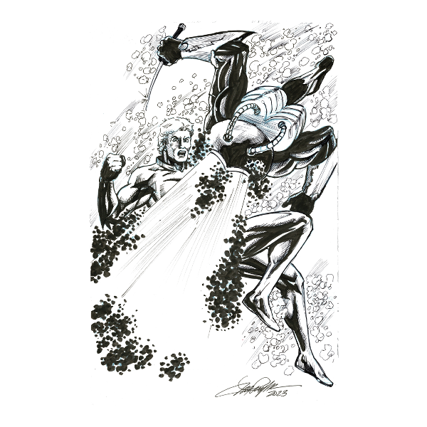 Aquaman vs Black Manta Thumbnail (inks).png