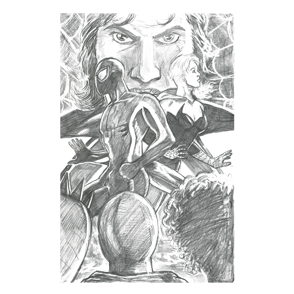 Across the Spiderverse (pencil) 11"x17"