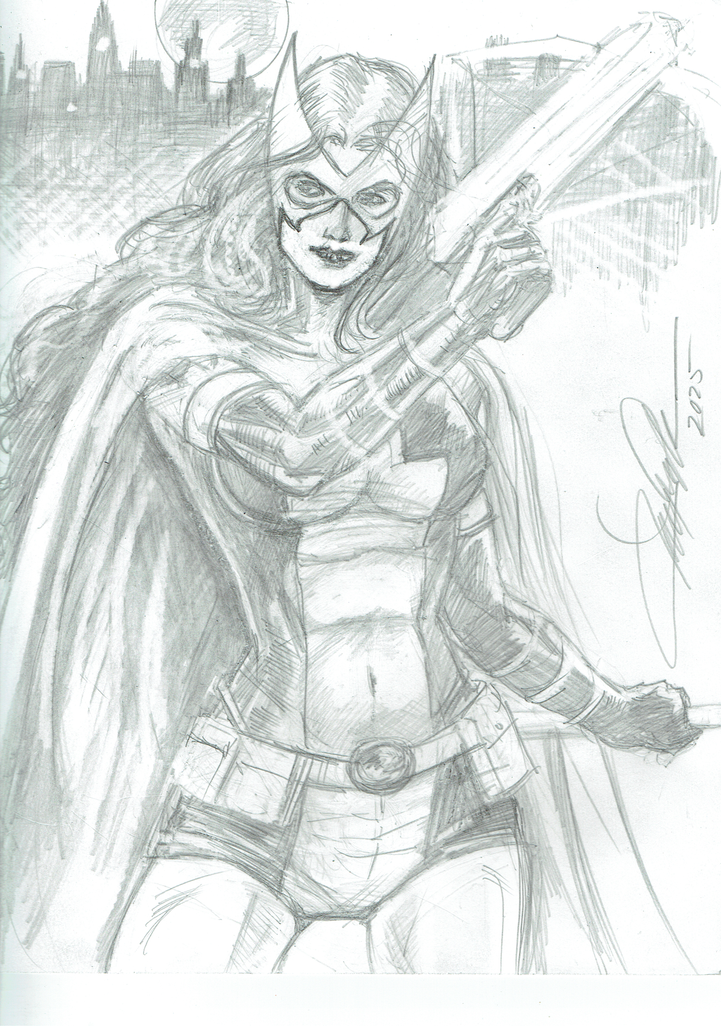 Huntress (pencil)