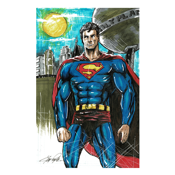 Superman (Color) 11"x17"