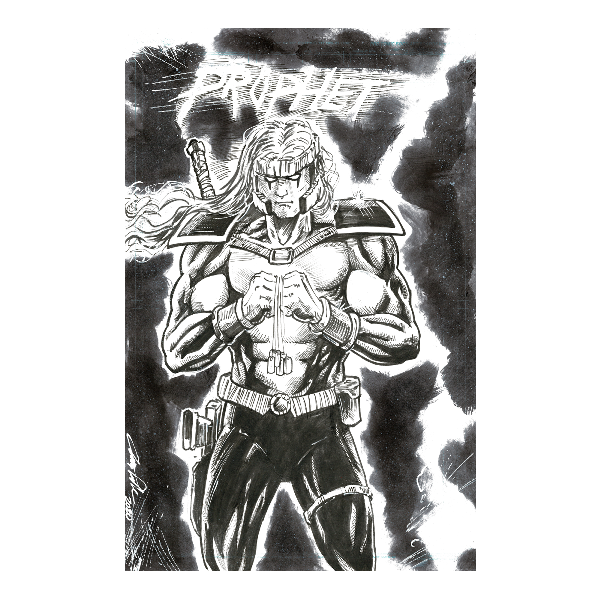 Prophet 1 (ink) 11"x17"