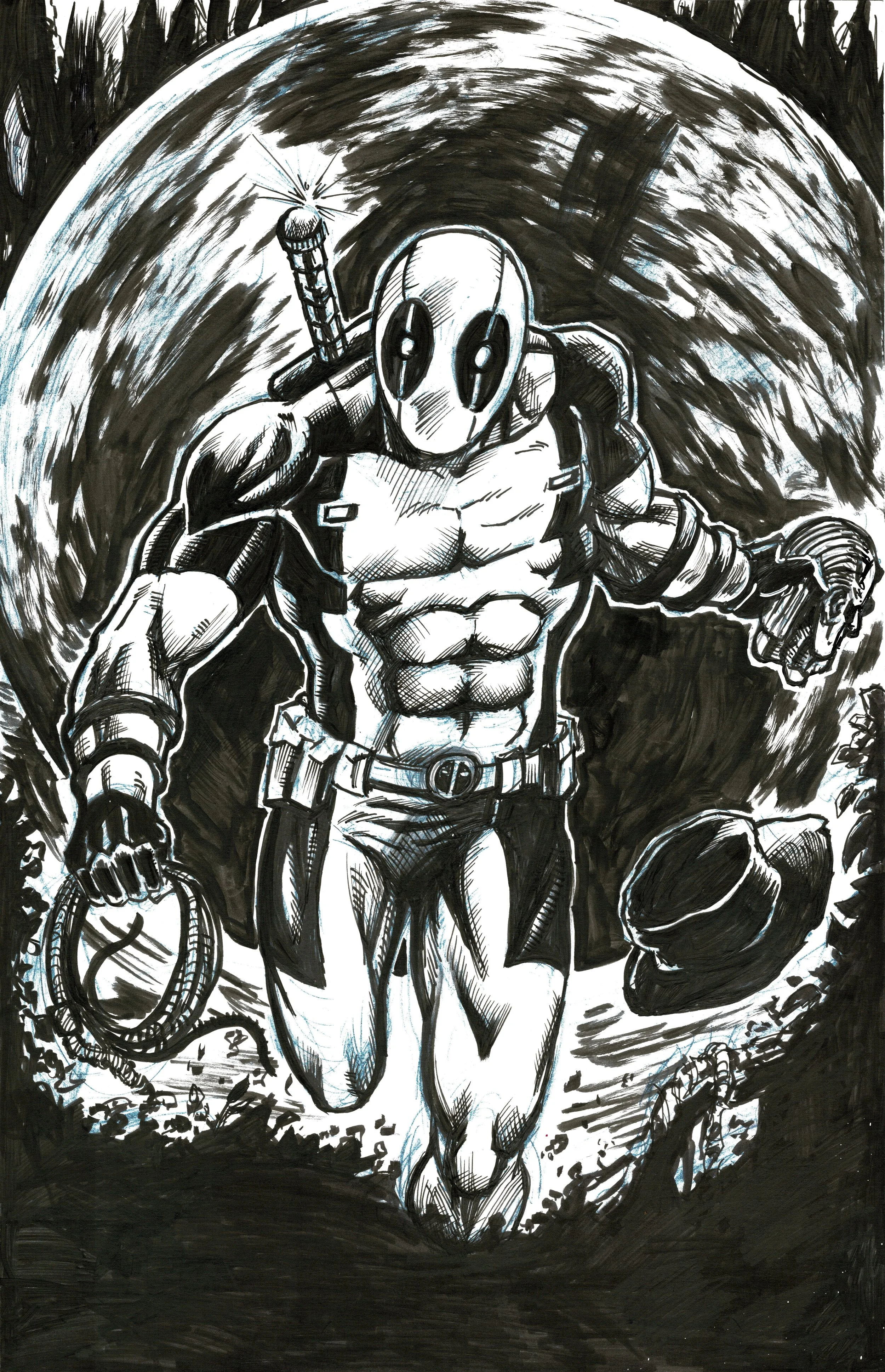 Deadpool Raiders (ink)