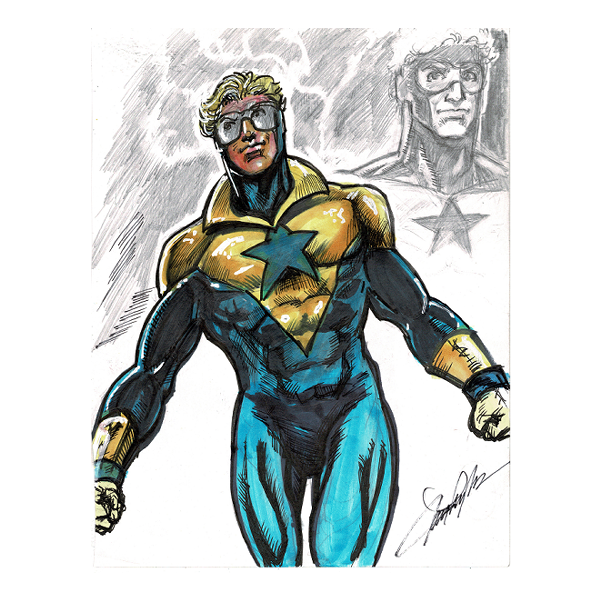 Booster Gold (Color) 8.5"x11"