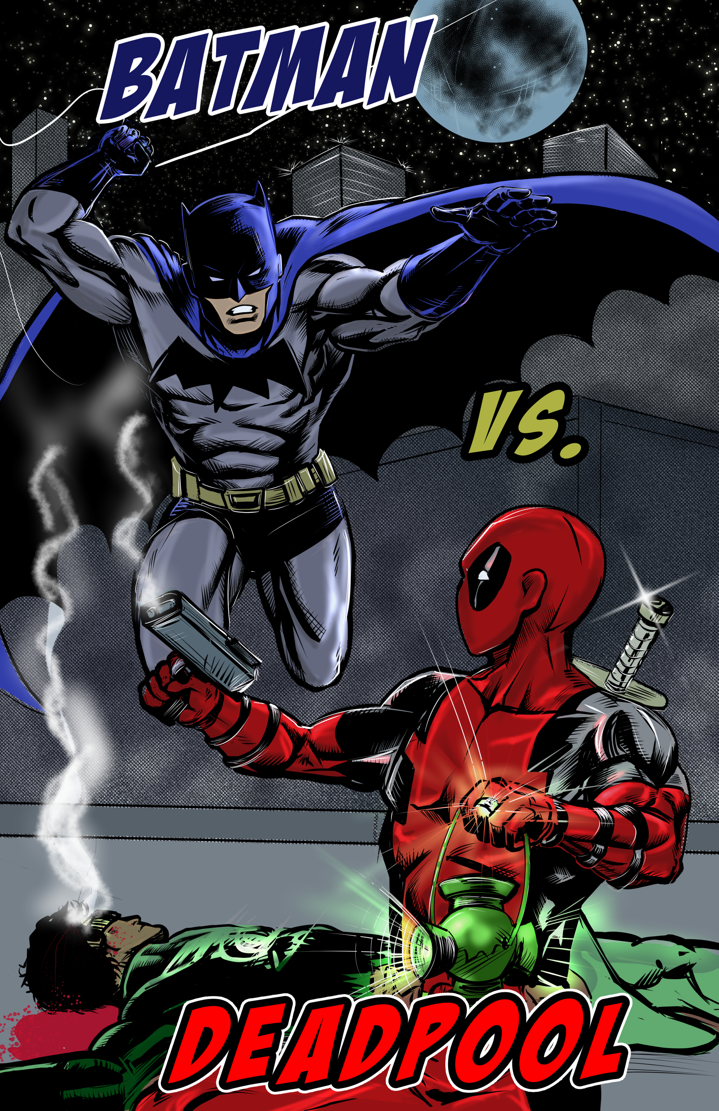 Batman v Deadpool (inks).png