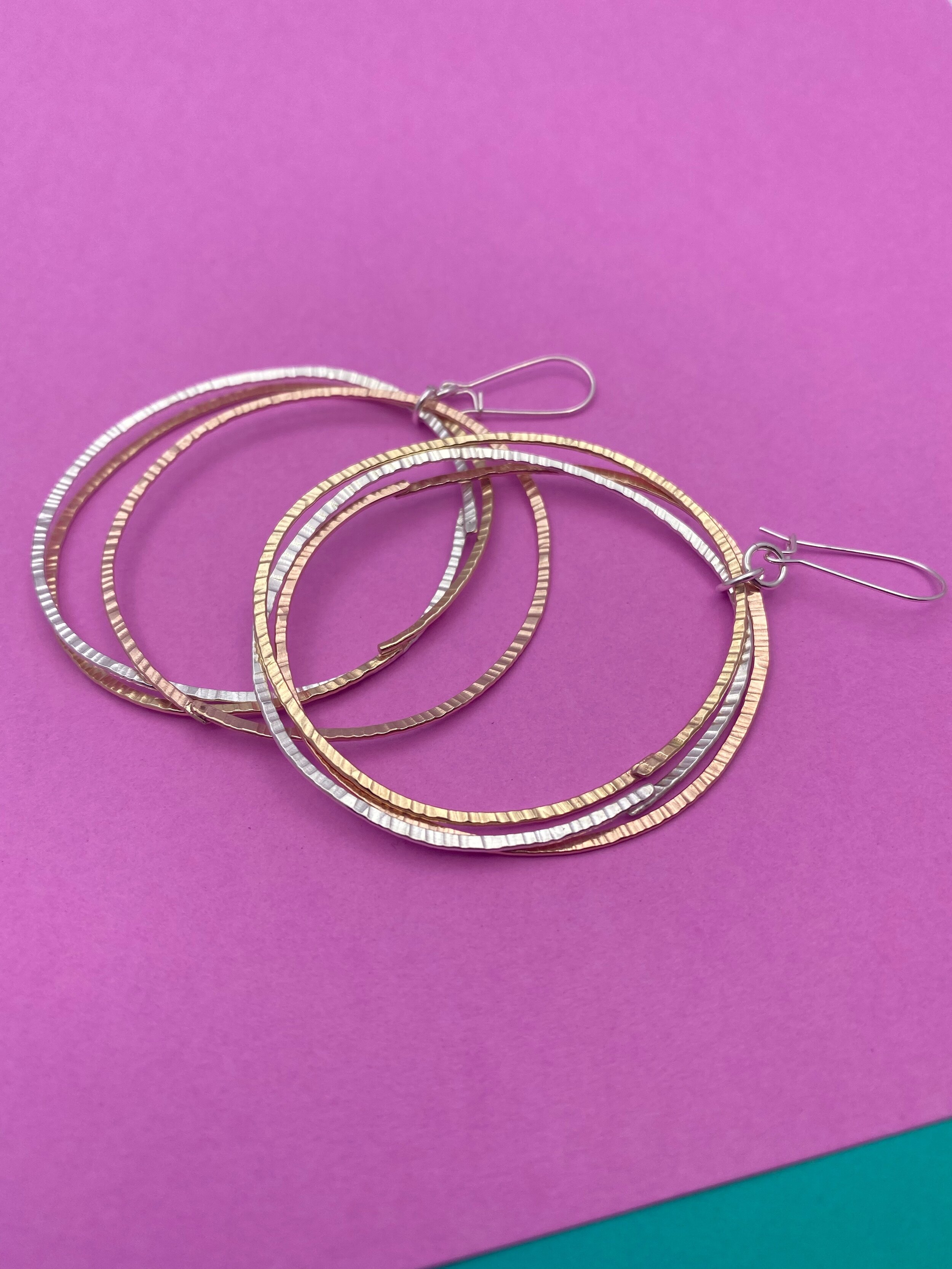 Tatiana Triple Hoops