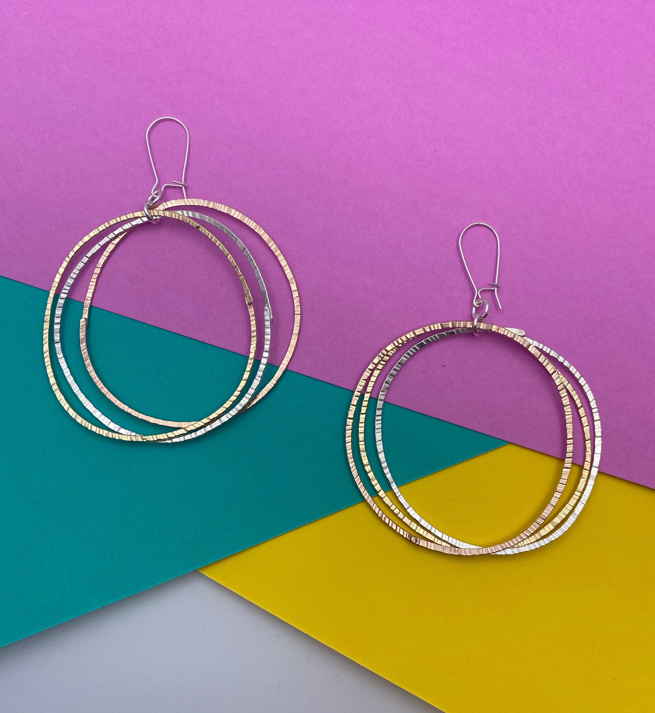 Tatiana Triple Hoops