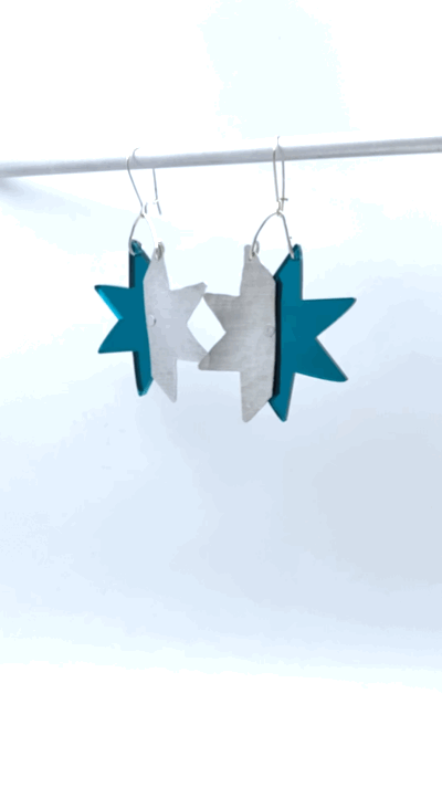 Camilla Starburst Armor Earrings by Dear Elaan
