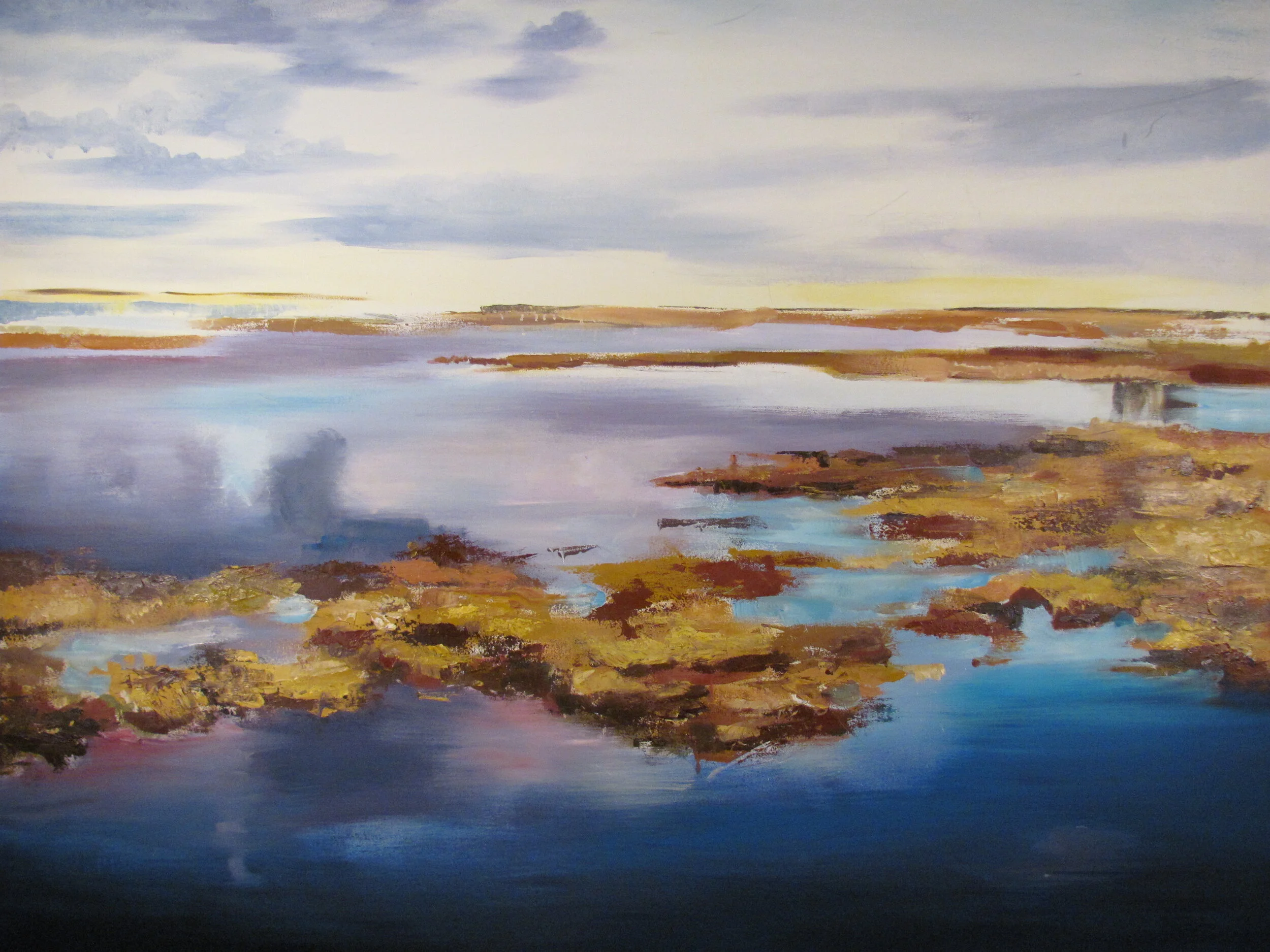 Winter Marsh Series 2 - 54" x 42" - SOLD